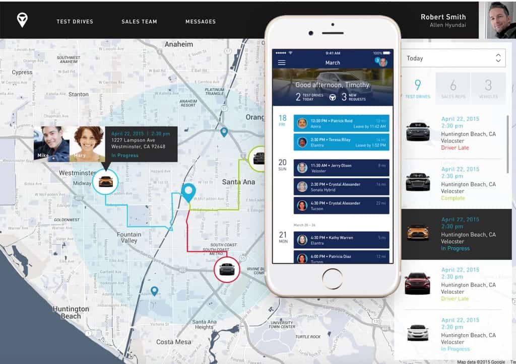 Hyundai Drive dealer app and platform